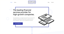 Desktop Screenshot of nomadfinancial.com